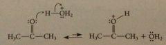 conj A of aldehyde/ ketone
