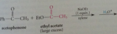 enolate ion of ketone acetophenone
