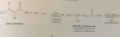 nuc add to C-C db of a,b-unsat aldehydes, ketones, esters & nitriles