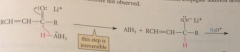 reduction of carbonyl group w LiAlH4 is