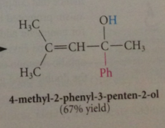 prod of carbonyl addition