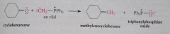 Addition-elimination preparation of alkene from aldehyde/ketone