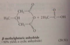 cyclic anhydride
