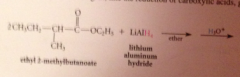 Lithium aluminum hydride reduces all CA derivatives