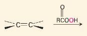 1. Addition reactions of Alkenes.
(g). Epoxidation with a peroxyacid.