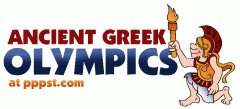 -What sporting events today began in 
ancient Greece?