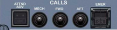 Explain the Calls Panel control: AFT pb