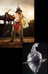which type of gladiator is this? 
why is it unique?