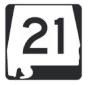 What type of sign is this?
A) State route sign.
B) Interstate route sign.
C) County route sign.
S) U. S. route sign.