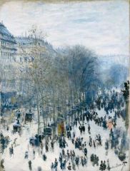 Claude Monet, Boulevard des Capucines, Paris, 1873.