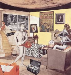 Richard Hamilton, Just what is it that makes today's homes, so different, so appealing?, 1956.