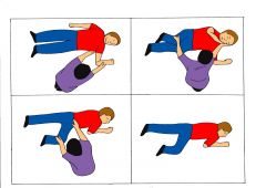 recovery position
open AIRWAY!
change every 30mins