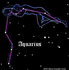AQUA
A constellation south of Pegasus pictured as a man pouring water.
My mom love the ocean and her zodiac is Aquarius.
