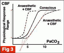 Cerebral blood flow - PaCO2