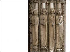 Old Testament kings and queens, jamb statues