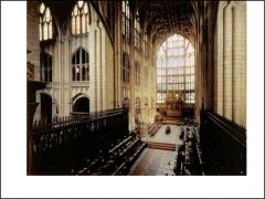 Choir of  Gloucester Cathedral England