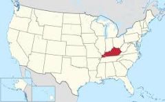is a southeastern state bounded by ohio river .