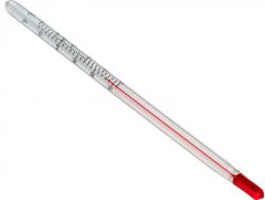 used to measure temperature in degrees Celsius or Fahrenheit.