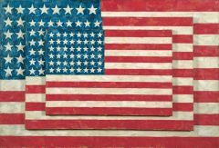 Definition: art movement coined by a British art critic, based on modern popular cultural and mass media.

Date: 1950s & 1960s

Influence of time on movement:

Artwork: Three Flags by Jasper Johns, 1958, Encaustic on canvas

Artists: Jaspe...