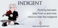  INDIGENCE-POVERTY  
