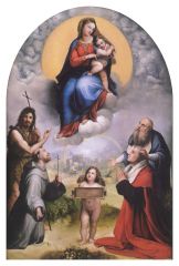 Raphael
Madonna of Foligno
Oil on panel
1510
Santa Maria in Aracoeli, Rome