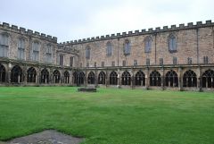 Romanesque


Durham Cathedral


c. 1087-1133


 


-England, emphasizes horizontal-ness


- Groin Vault


- Crucifix floor plan


- Courtyard= where Harry Potter filmed