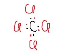 What shape is CCl₄ likely to have?