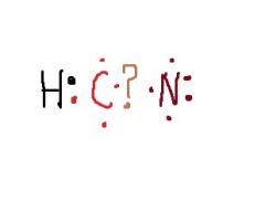 When the C bonds to N in this molecule, a ____ ____ bond must form. It consists of ___ electron pairs for a total of ___ electrons