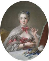 Boucher
Madame de Pompadour at her Toilette