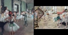 Degas
The Dance Class
The Dance Rehearsal