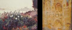Monet
Argenteuil, Bank in Flower
Rouen Cathedral at Noon