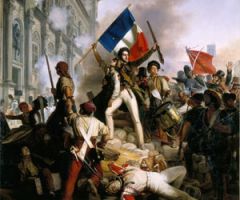 French Revolution, which was quite violent and bloody. It is also doubtful that the United States would have won its independence from Great Britain were it not for an armed insurrection.
